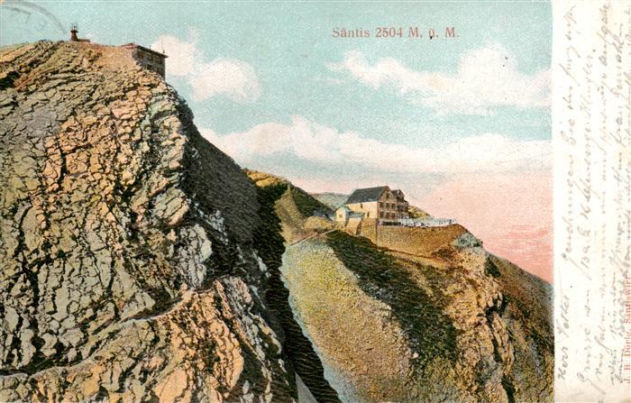 Saentis 2504m AR Hotel auf dem hohen Saentis