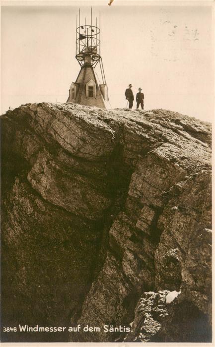 Saentis 2504m AR Windmesser