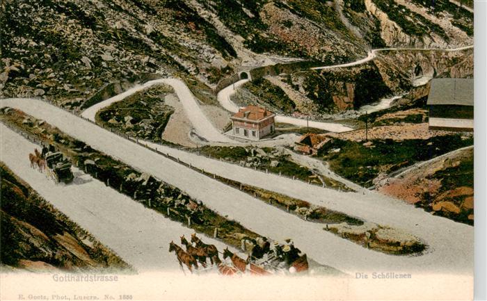 Gotthardstrasse Die Schoellenen