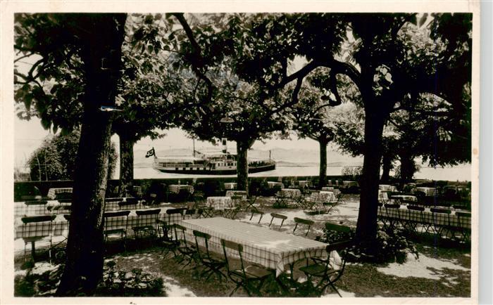 Coppet VD Hotel du Lac Partie du Jardin