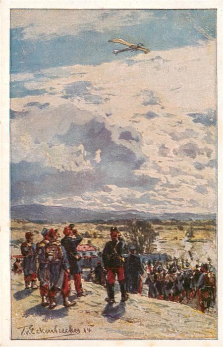 BERLIN  CITY Beschiessung einer deutschen Taube Kuenstlerkarte