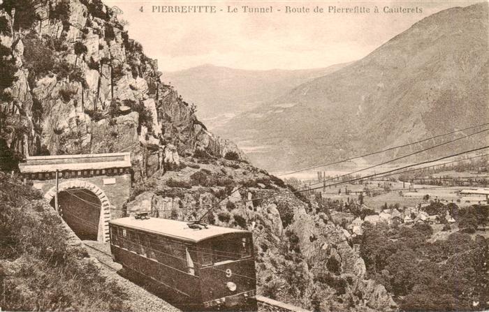 Pierrefitte-Nestalas 65 Hautes-Pyrenees LeTunnel Route de Pierrefitte a Cauteret