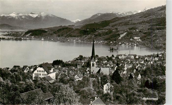 Richterswil ZH Fliegeraufnahme