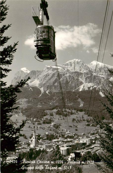 Cortina d Ampezzo IT Schwebebahn
