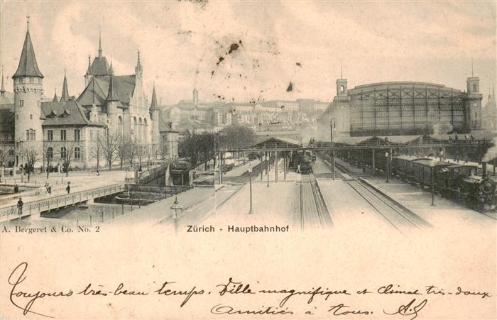 Zuerich ZH Hauptbahnhof