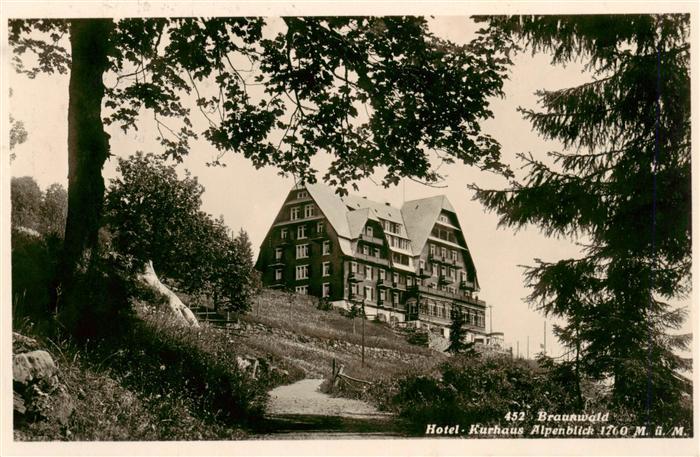 Braunwald GL Hotel Kurhaus Alpenblick