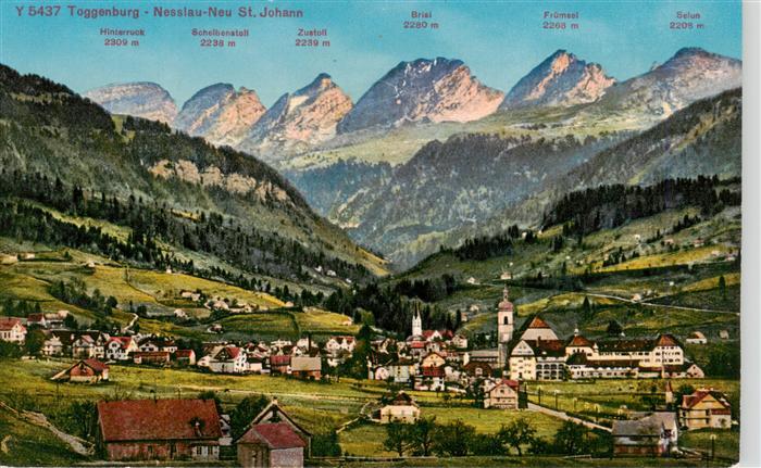 Nesslau SG Panorma Neu St. Johann