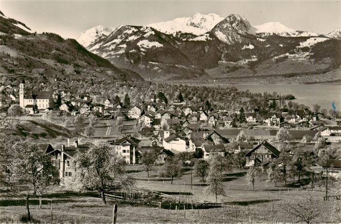 Sachseln OW Panorama Sarnersee Alpen