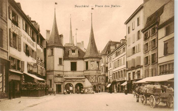 Neuchatel NE Place des Halles