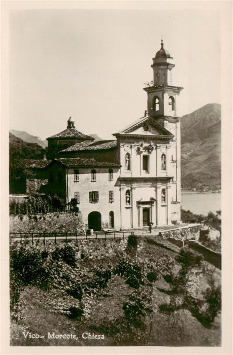 Morcote Lago di Lugano TI Chiesa