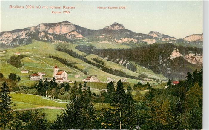 Bruelisau IR mit Hohen Kasten und Kamor