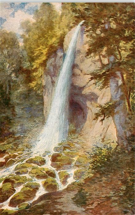 Bad Urach Uracher Wasserfall