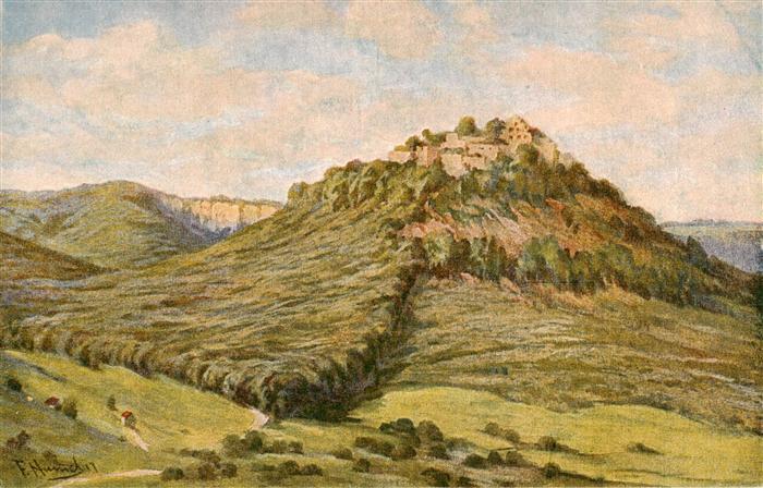 Urach Bad Hohen Urach mit Rutschenfelsen