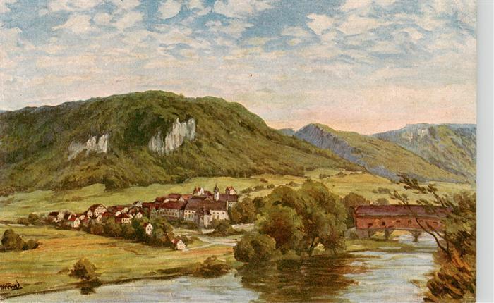 Beuron Donautal Kloster Panorama