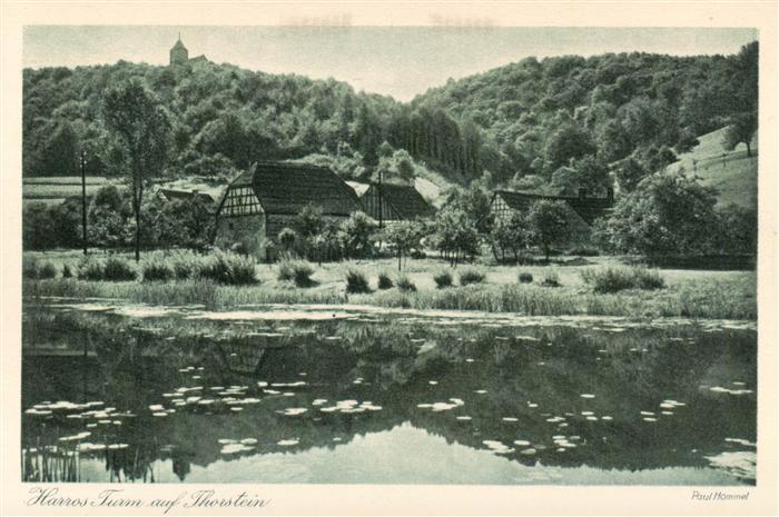 Thorstein Schloss Morstein Gerabronn harros Turm auf Thorstein