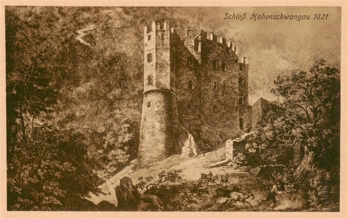 Hohenschwangau Bayern Schloss Hohenschwangau