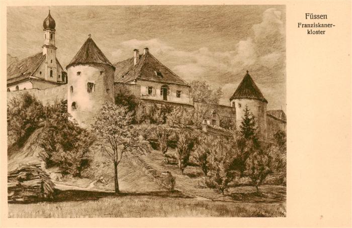 Fuessen Allgaeu Franziskanerkloster
