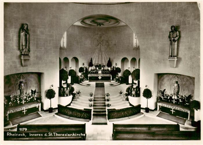 Rheineck SG Inneres der St Theresienkirche