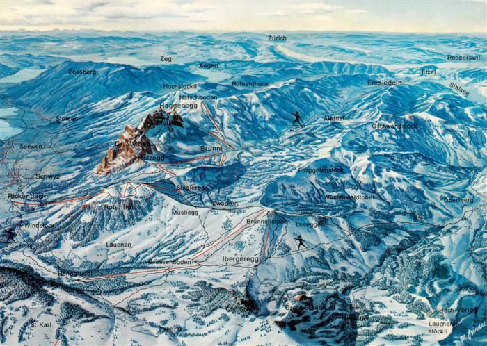 Mythen SZ Panoramakarte