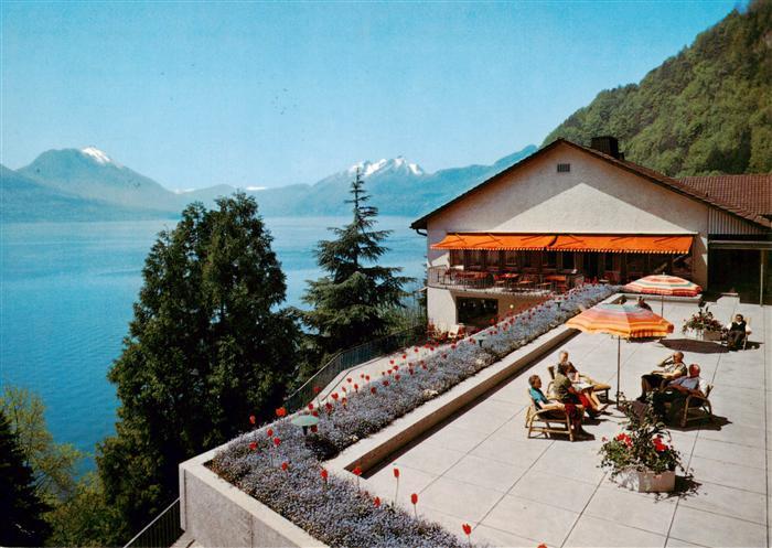 Gersau Vierwaldstaettersee SZ Hotel und Ferienhaus SBHV Rotschuo