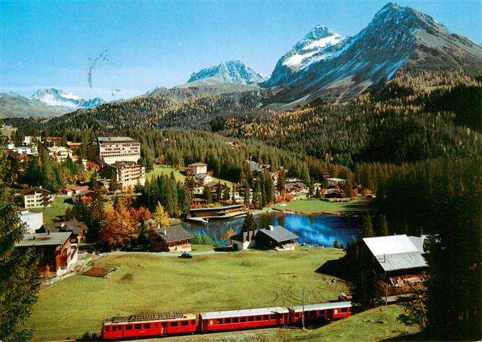 Arosa GR RhB mit Untersee