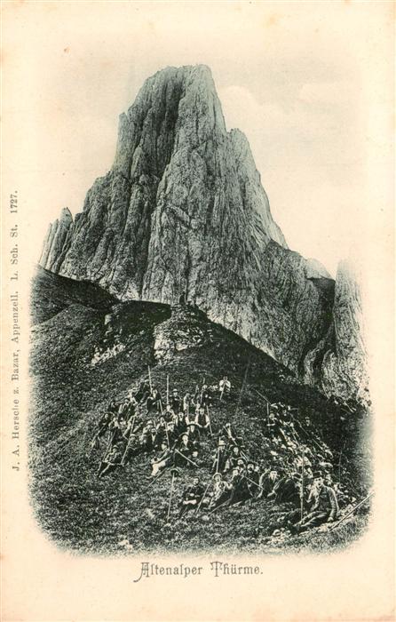 Altenalptuerme IR Ansicht