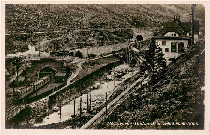Goeschenen Goeschenen UR Gotthard und Schoellenen Bahn