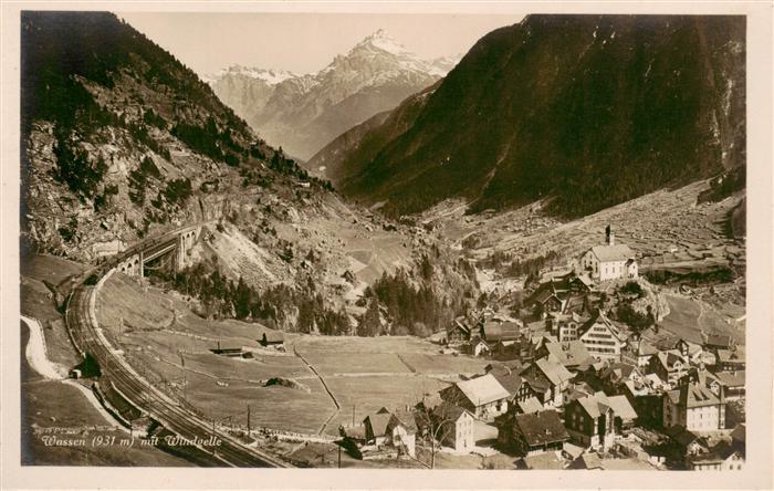 Wassen  UR mit Windgaelle