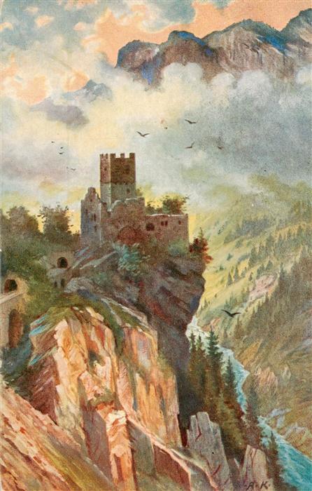 Albulabahn GR Ruine Campi