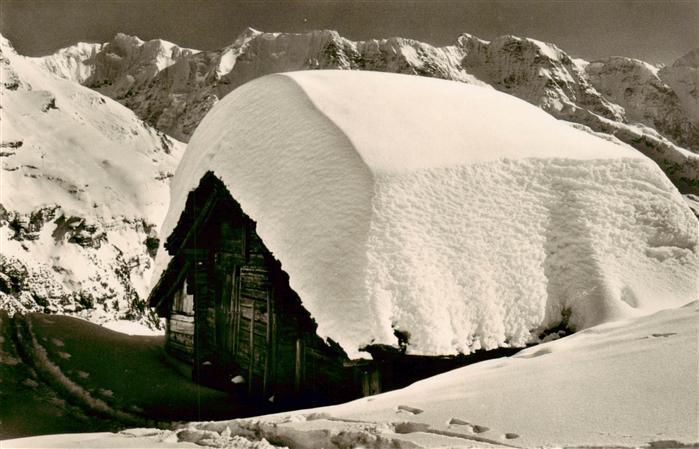 Muerren BE Gletscherhorn Ebnefluh Mittaghorn