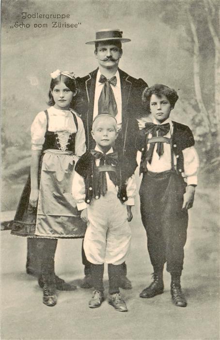 Zuerich  ZH Jodlergruppe Echo vom Zuerisee