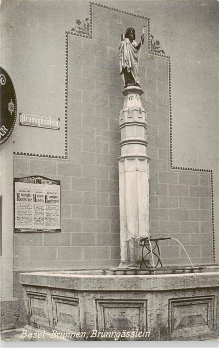 Basel BS Brunnen Brunnengaesslein