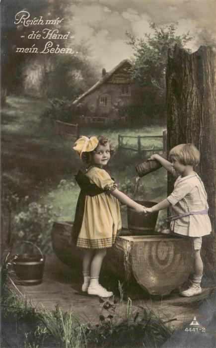 Foto PH Nr. Nr. 4441-2 Reich mir die Hand mein Leben Kinder