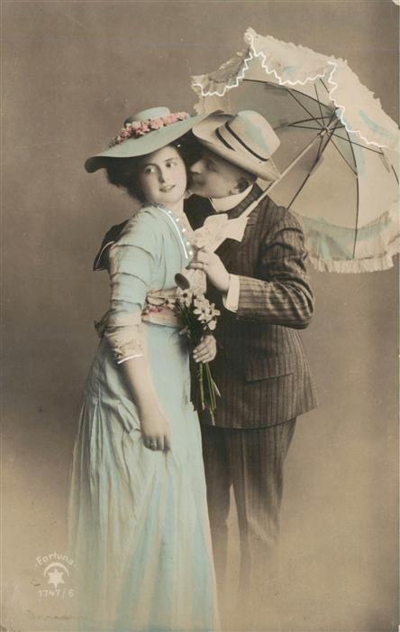 Foto Fortuna Nr. Nr.1747/6 Liebes Paar Hut
