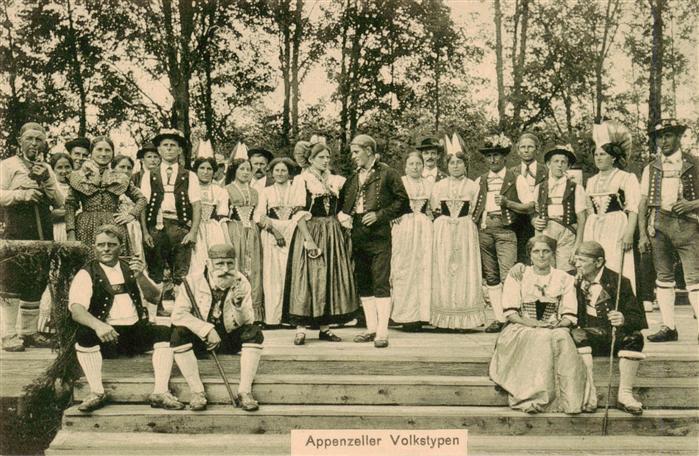 Typen Appenzeller Volkstypen