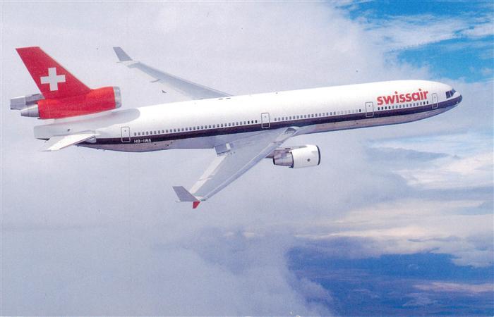 Flugzeuge Zivil Swissair Mc Donnell Douglas MD-11