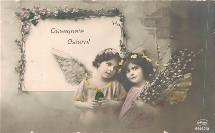 Foto Amag Nr. Nr. 62660/2 Engeln Ostern