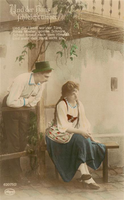 Foto Amag Nr. Nr. 62075/2 Und der Hans Schleicht umher