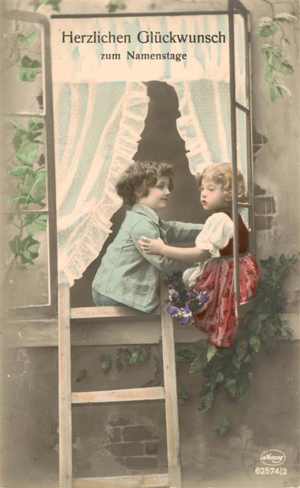 Foto Amag Nr. Nr. 62574/2 Namenstag Kinder