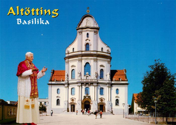 Papst Pope Pape Altoetting Basilika