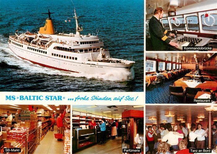 Dampfer Oceanliner MS Balitic Star