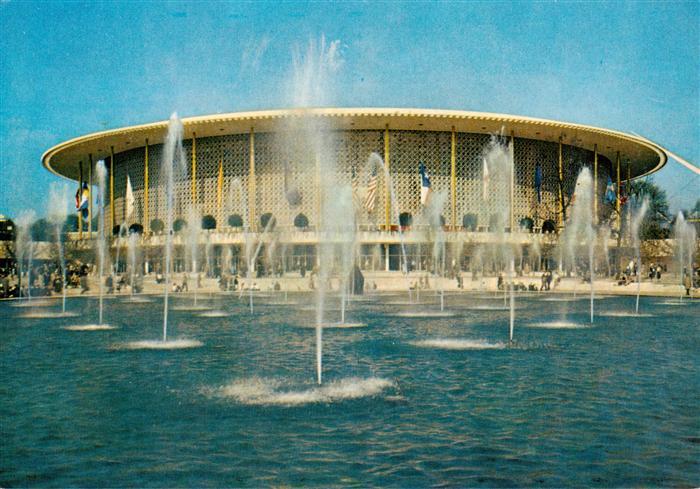 Exposition Universelle Bruxelles 1958 Der Pavilon von U.S.A.