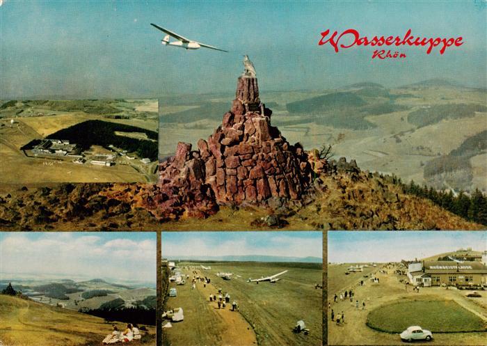 Segelflug Gliding Vol-Voile Vuolo-a-Vela Volo-a-Vela-- Wasserkuppe Rhoen