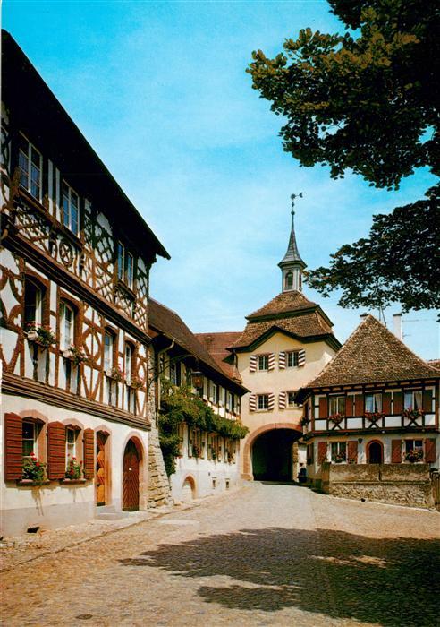 Burkheim Kaiserstuhl Fachwerkhaeuser