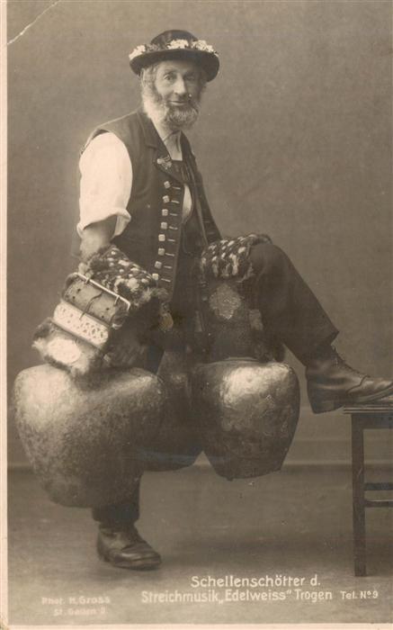 Trogen AR Schellenschoetter der Streichmusik Edelweiss Trogen