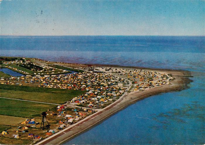 Schillig Horumersiel Nordseebad Fliegeraufnahme