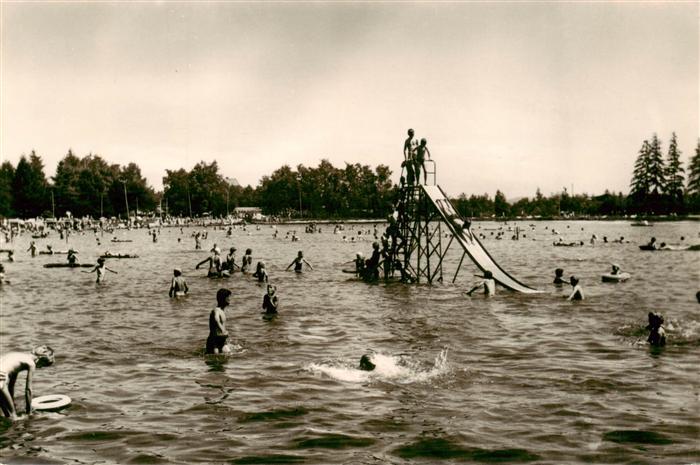 Schneeberg  Erzgebirge Strandbad Filzteich