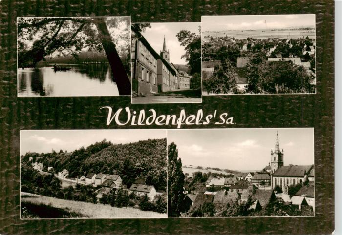 Wildenfels Teilansichten Panorama Kirche