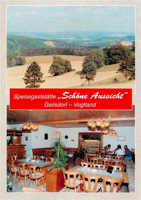 Geilsdorf Vogtland Panorama Speisegaststaette Schoene Aussicht