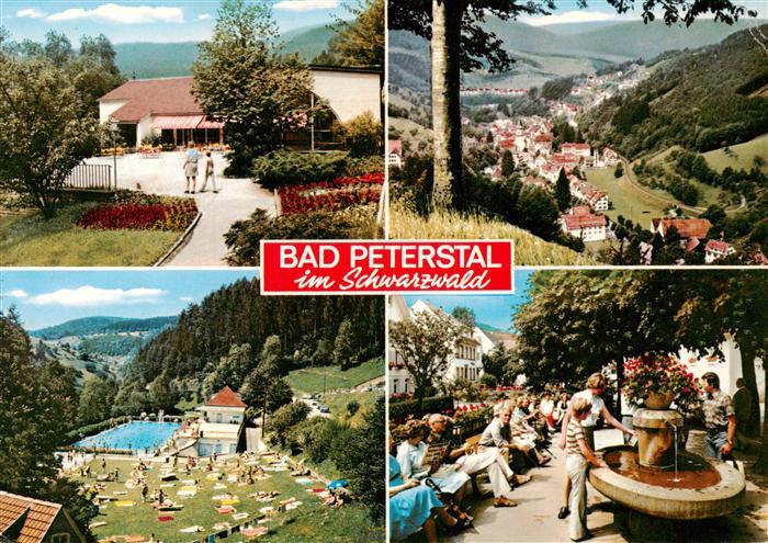 Bad Peterstal-Griesbach Kneipp und Mineralbad Panorama Schwimmbad Brunnen